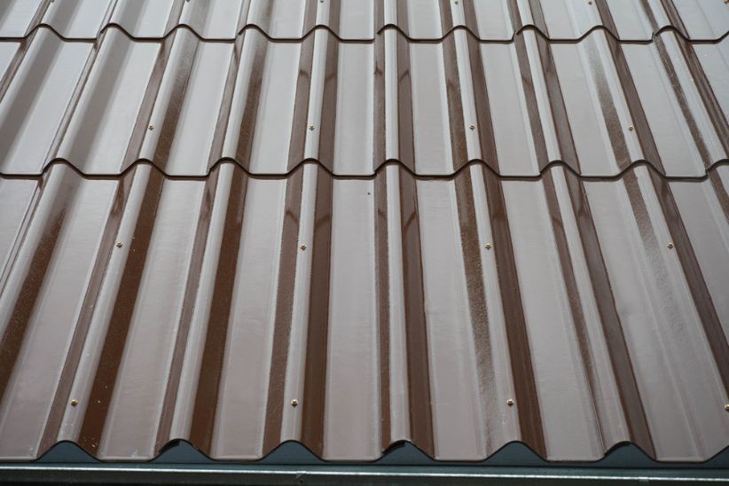 Brown Roof Metal — SEQ Roof Repaints In Gold Coast